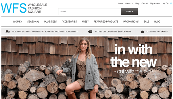 Wholesale Fashion Square